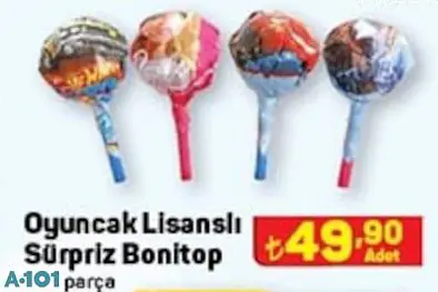 OYUNCAK LİSANSLI SÜRPRİZ BONİTOP OYUNCAK LİSANSLI SÜRPRİZ BONİTOP